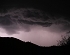 Starkes Gewitter bei Nacht